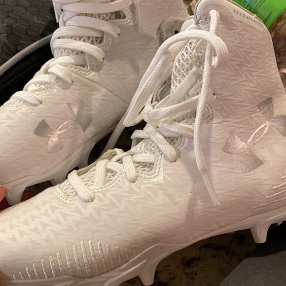 Under Armour Lax Highlight MC Cleat - Women's White, Size 5.5 - Picture 3 of 3